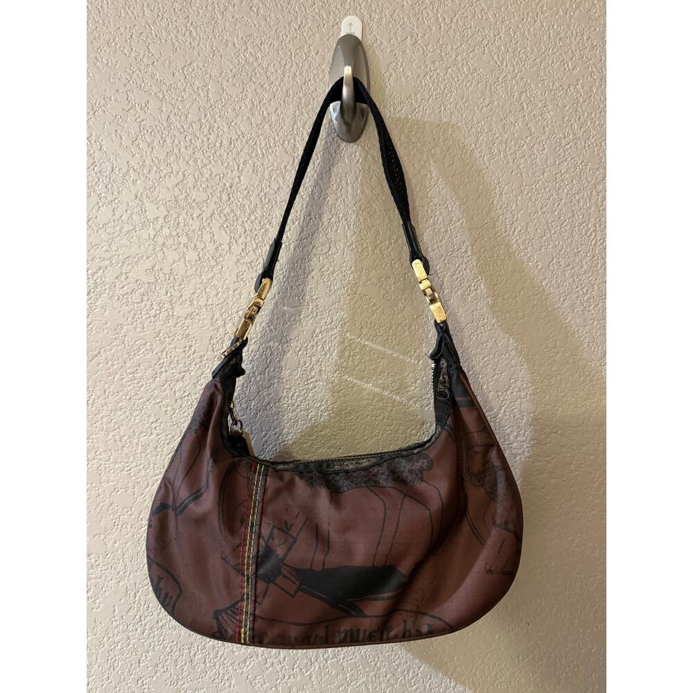 L.A.M.B Gwen Stefani LeSportsac Mini Hobo Angel Music Baby Y2K Bag - Picture 3 of 10